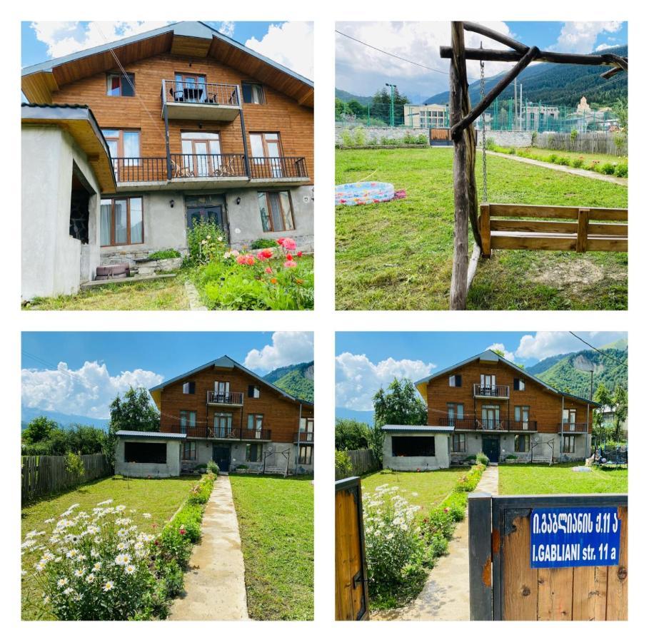 Manana Japaridze'S Guesthouse Mestia Ngoại thất bức ảnh